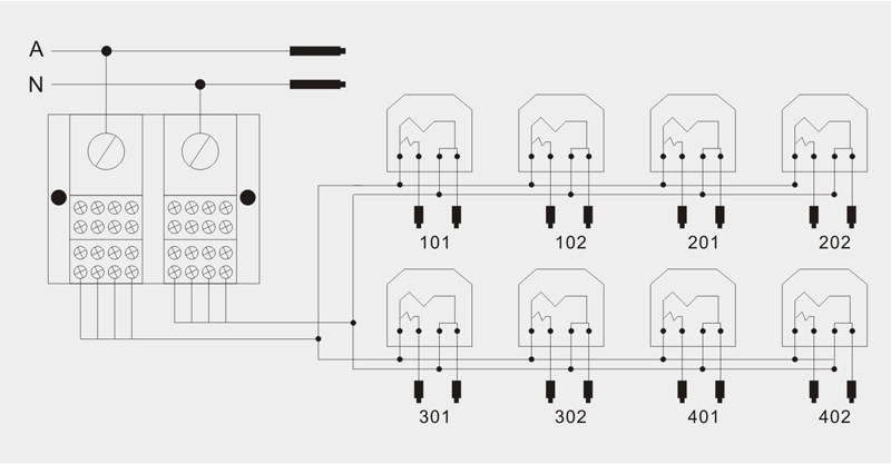 Fj6/Hy2 Series Power Test Terminal Distribution Block for Single -Phase Metering Box