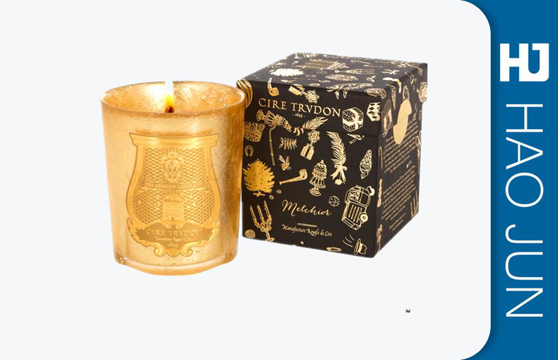 Retail Luxury Candle Box Candle Tube Packaging With Bio - Degradable Materials