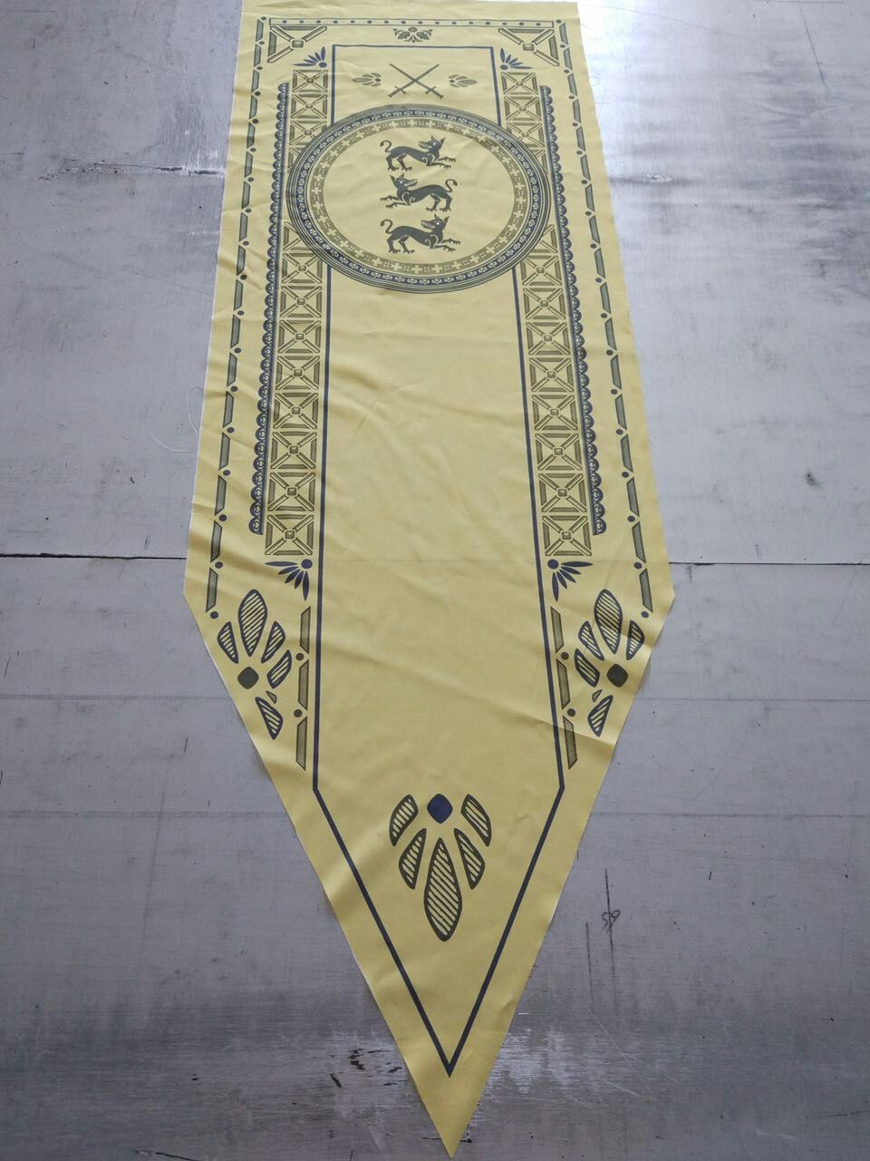 Promotion Party City Pennant Banner Silk screen printing