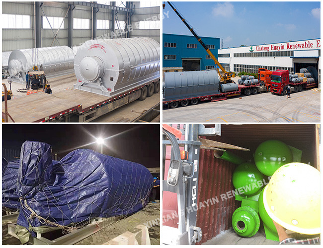 Automatic Rubber Waste Plastic Pyrolysis To Fuel Oil Used Tyre