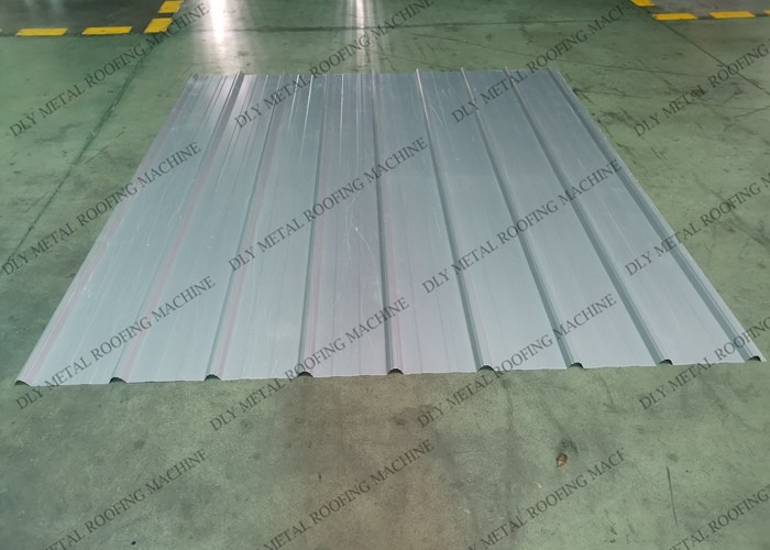 3P 1250mm Ppgi Metal Corrugated Roof Tile Making Machine 380v