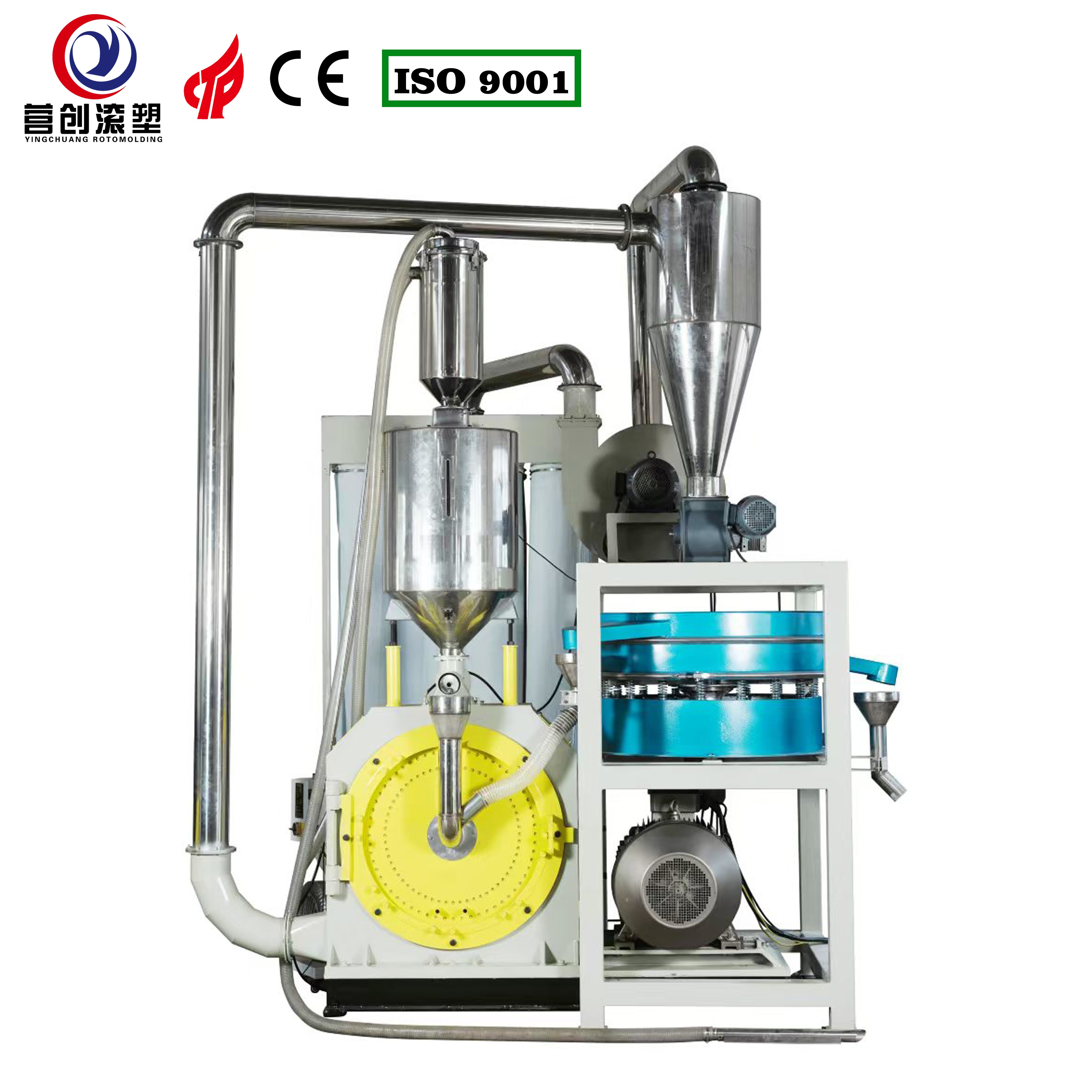 Air Cooling Plastic Grinder Machine with Automatic Operation Method and 3850 Rpm Rotating Speed