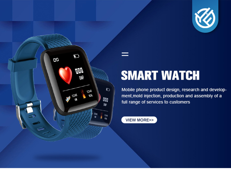 IPS 1.3 Inch Fitness Tracker Smartwatch Android5.0 Touch Control FR8016H