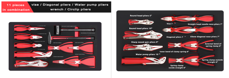 Repair Tools Set Multi-function Bicycle Repair Tools Kit Plier Screwdriver Hand Tool Set