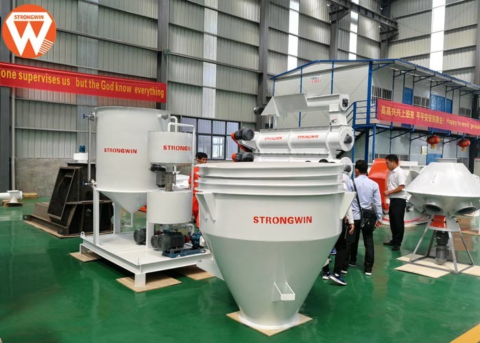 150kw Pellet Production Equipment , Stable Performance Farm Industry Feed Pellet Plant