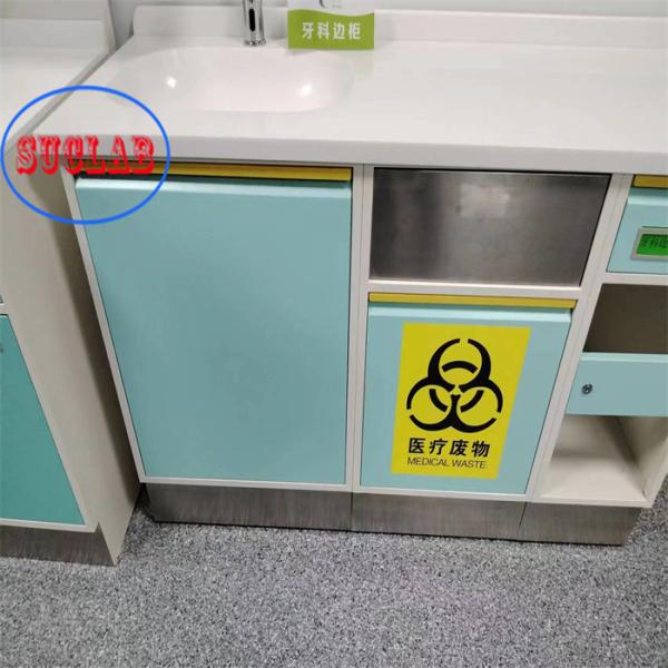 Adjustable Shelves Stainless Steel Wall Mounted Hospital Clinic Furniture