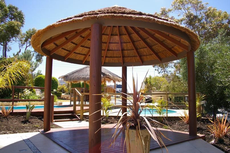 100% Simulation Degree Thatch Roof Tile for Construction Material Global Sales Region