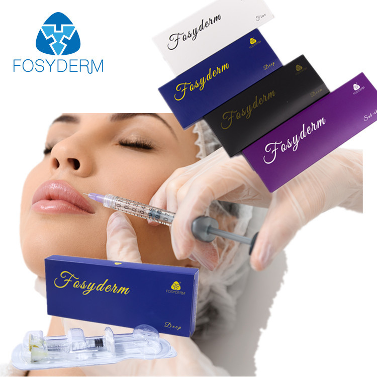 Deep Cross Linked Injectable Hyaluronic Acid Facial Filler For Wrinkle Treatments 1ml