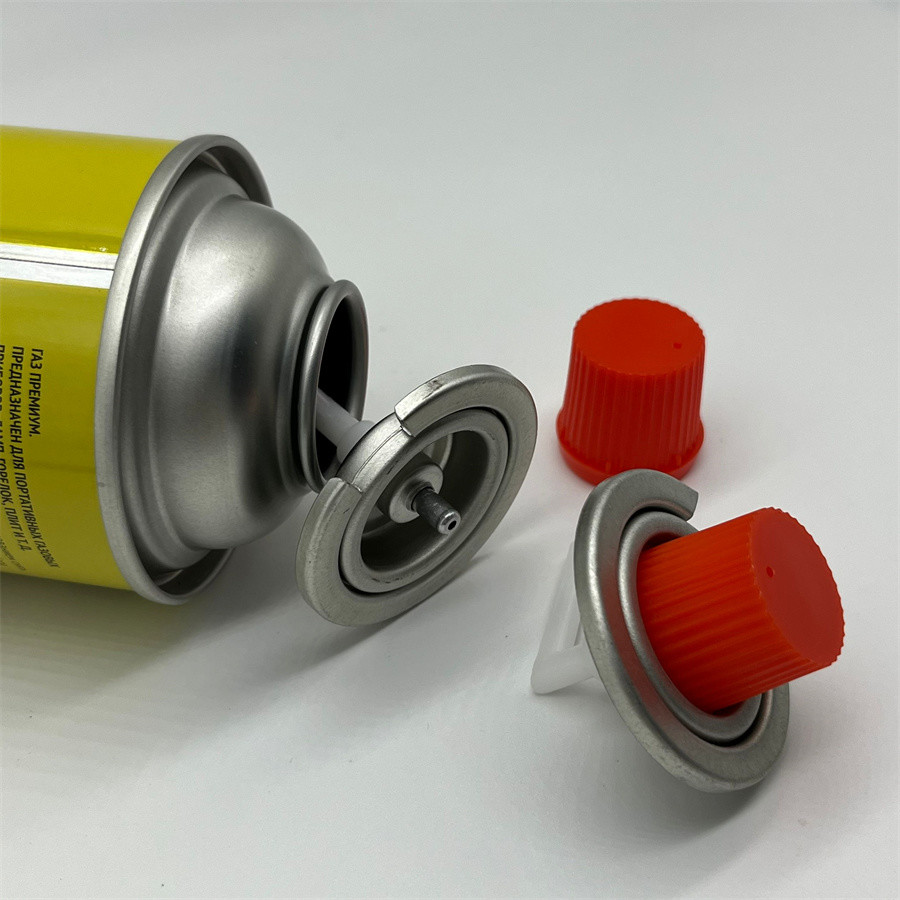 Portable LPG Stove Types Of Aerosol Valves Tinplate And PP Lightweight Gas Regulator Durable And Safe For Camping