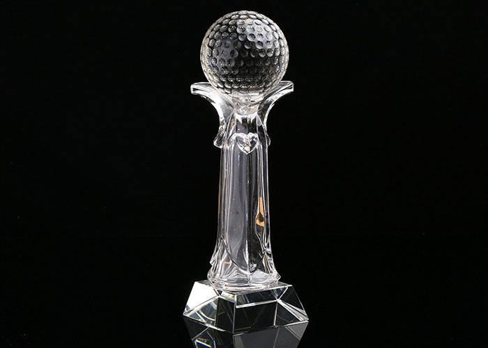 Near - Pin Golf Trophy Cup With Crystal Golf Ball Custom Logo Accepted