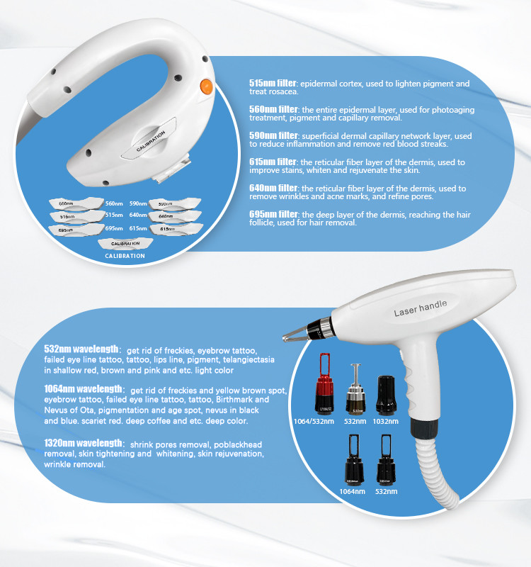 9 Filters M22 Ipl Opt System Nd Yag Hair Removal Machine Skin Rejuvenation