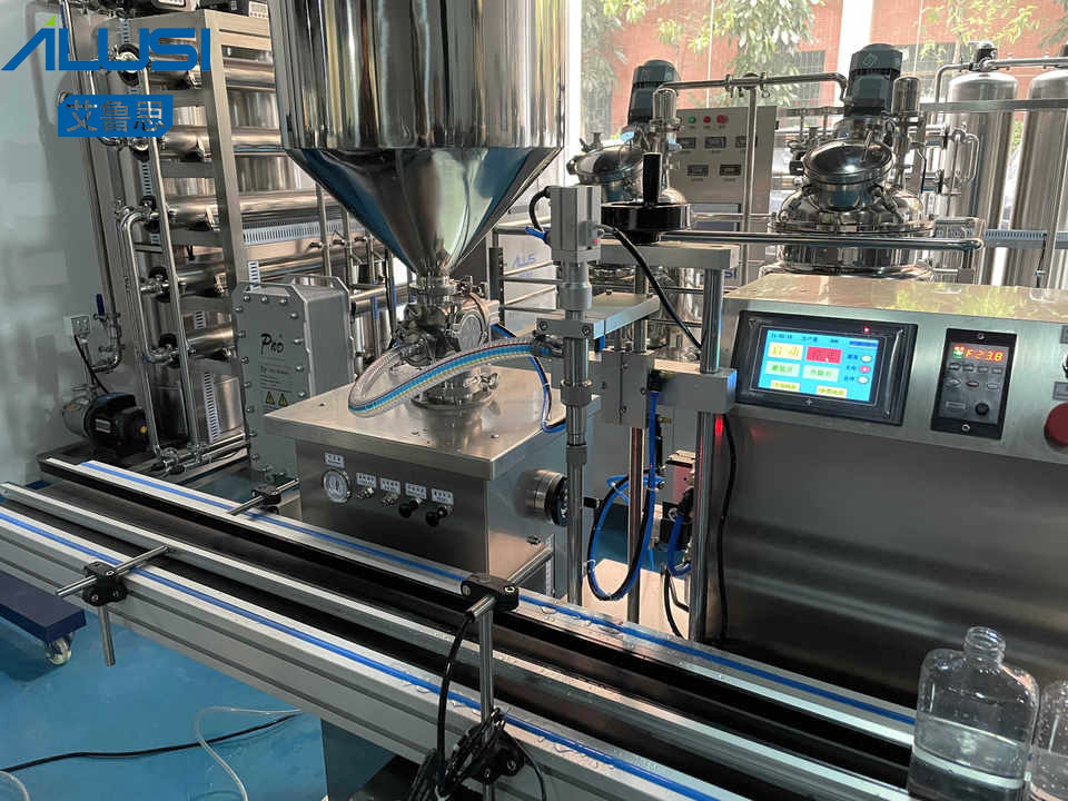 Desktop Ketchup Filling Machine Cosmetic Soft Ice Cream Lotion Jam Bottle Honey Filler