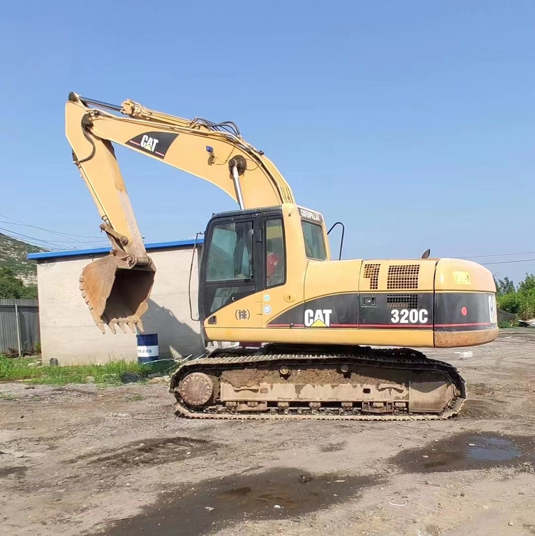 Fully Hydraulic System Used CAT320C Excavator High Digging Power for Your Business