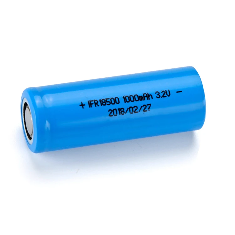 1100 mah lifepo4 solar battery cell 3.2V 18500 for Emergency lighting