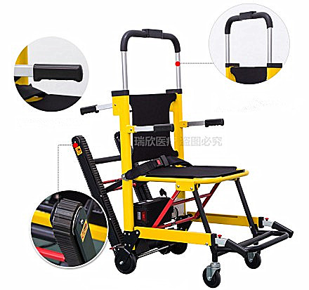 Physical Therapy Electric Stair Climbing Chair Class I For Disabled Medical Care