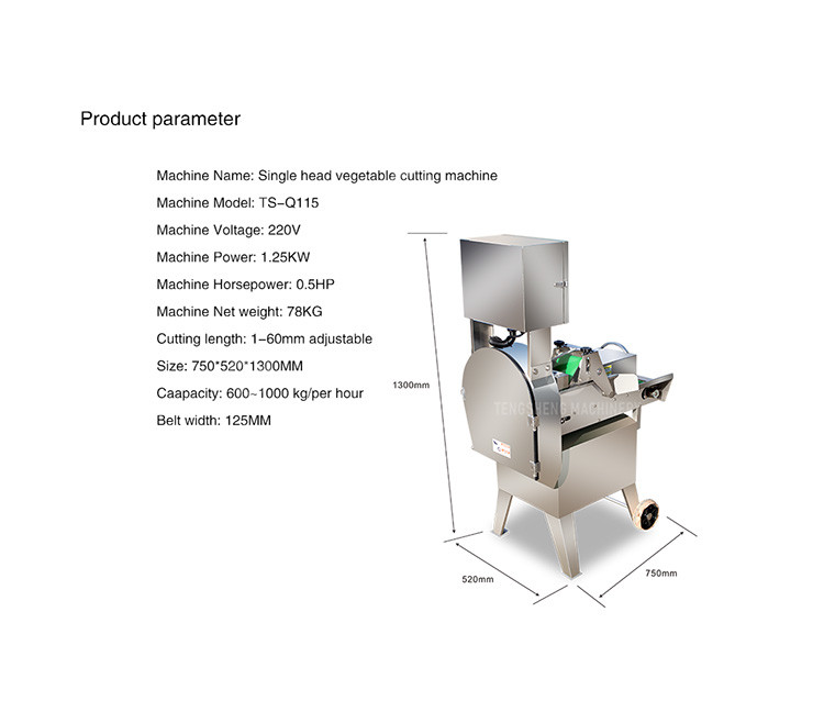 Dicing Strips Brussels Sprouts Mushroom Slicing Machine Fungus Commercial Kitchen