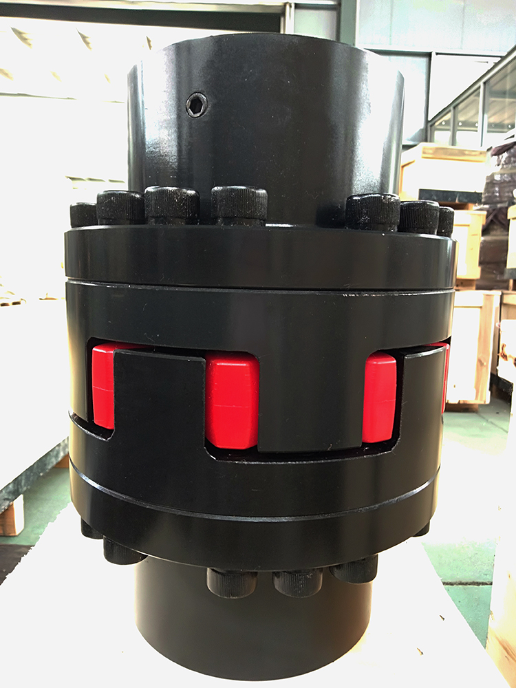Double Flange Flexible Jaw Coupling Spider For Heavy Machinery