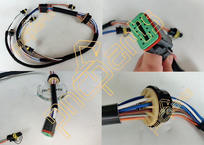2225917 Fuel Injector Wire Harness C7 CAT Excavator Engine Parts