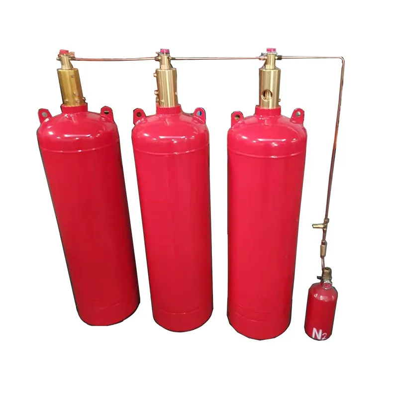 High Safety FM200 Pipe Network System 99.99% Reliability 5.6Mpa Storage Pressure