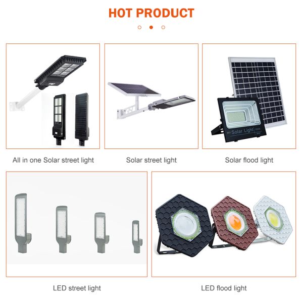 IP66 Waterproof Outdoor LED Solar Flood Light SMD 50W 100W 120W 300W