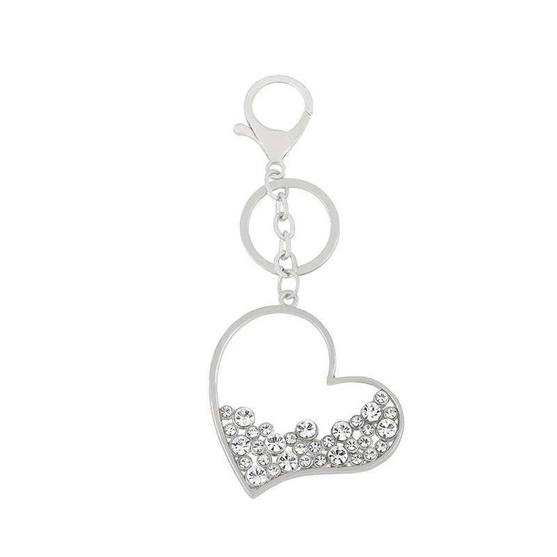 Fashion Shine Personalized Keychain Gifts Metal zinc alloy keychain Pendants