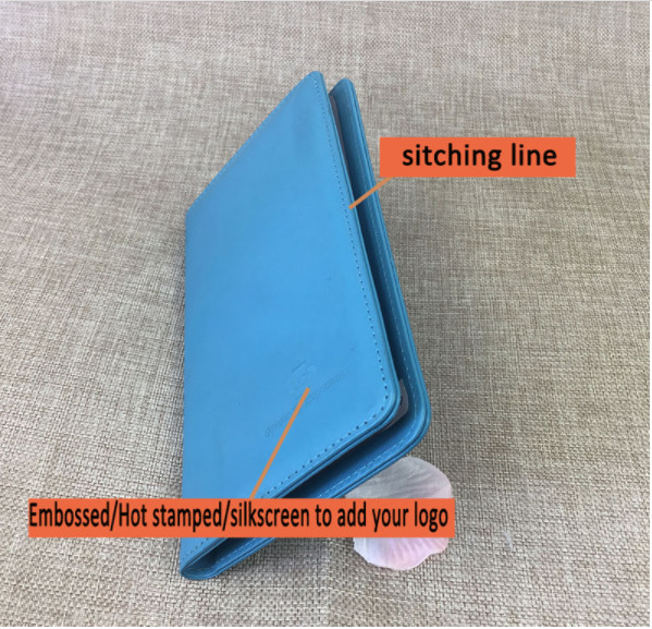 PU / PVC Packing Bag PVC Card Holder For Business Card / Name Card Book