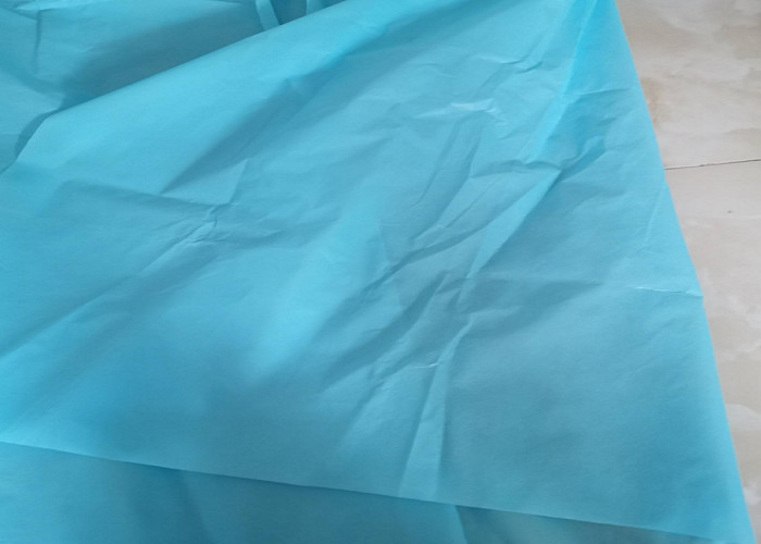 PP PE Coated Non Woven Isolation Gown Garment AAMI Level 2 FDA Certification