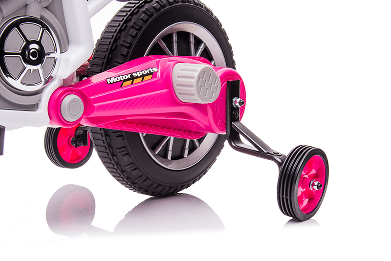 Plastic 12v Children Ride On Car with Music Long-Lasting Battery Electric Motorcycle