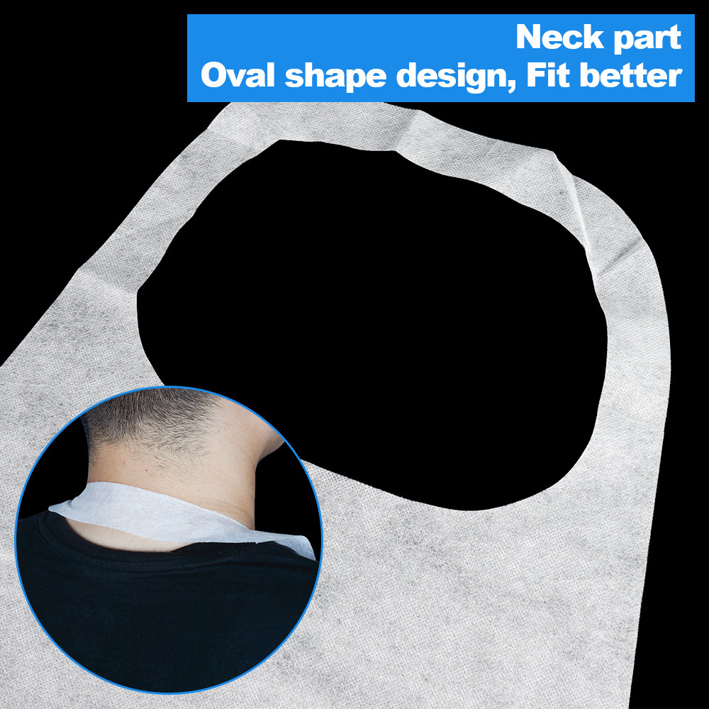 Biodegradable Non Woven Apron , Waterproof Disposable Aprons