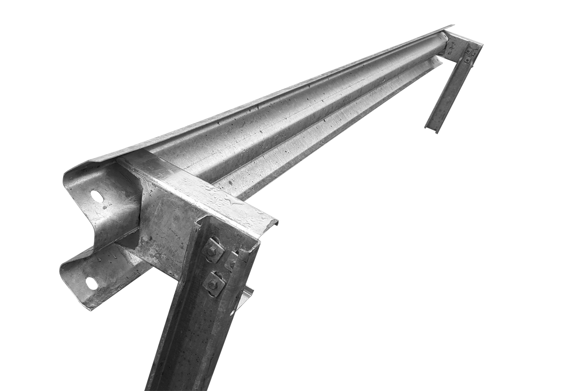 Customized Corrugated Steel Beam Guardrail Fence U Block Spacer