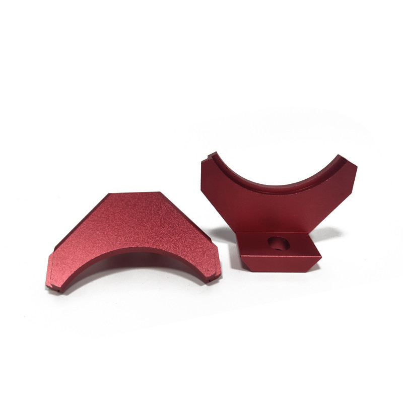 Red Pressure Foot Cup Fixed Block For PCB CNC Anderson / AEMG Routing Machine