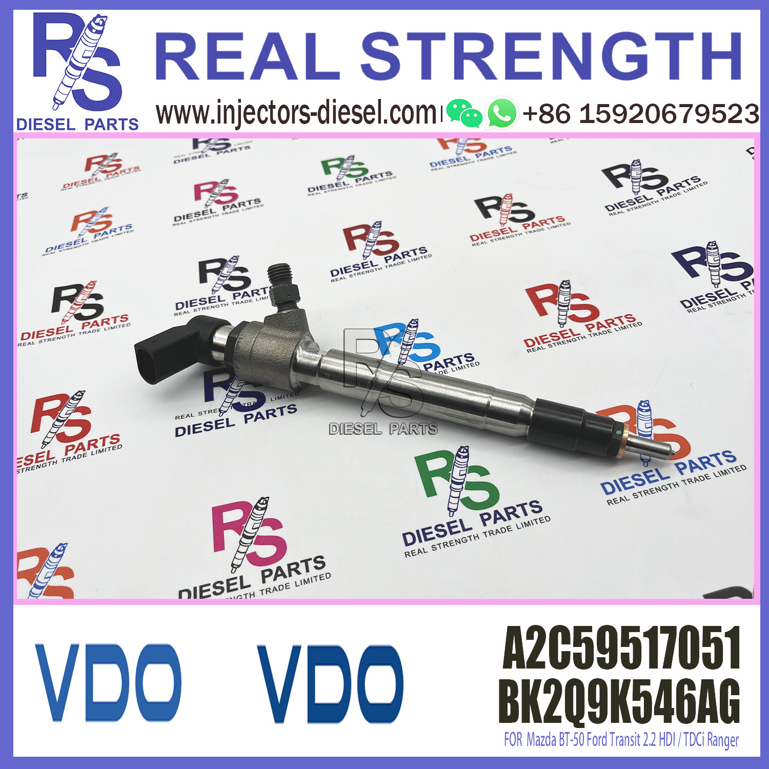 Original new diesel V-O-L-V CUMMINS injector, manufactured in the UK. We are distributors of V-O-L-V, CUMMINS, and every