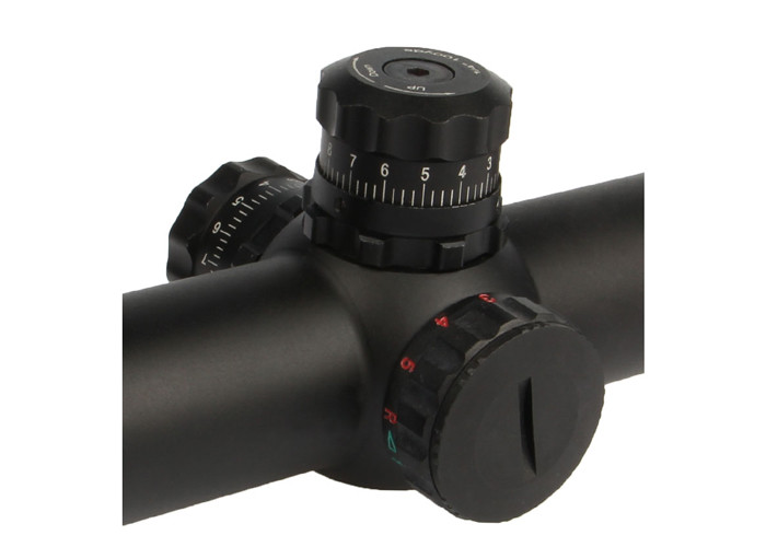 Green Coating Long Range Shooting Scopes , Target Shooting Scopes 3 - 15X Magnification