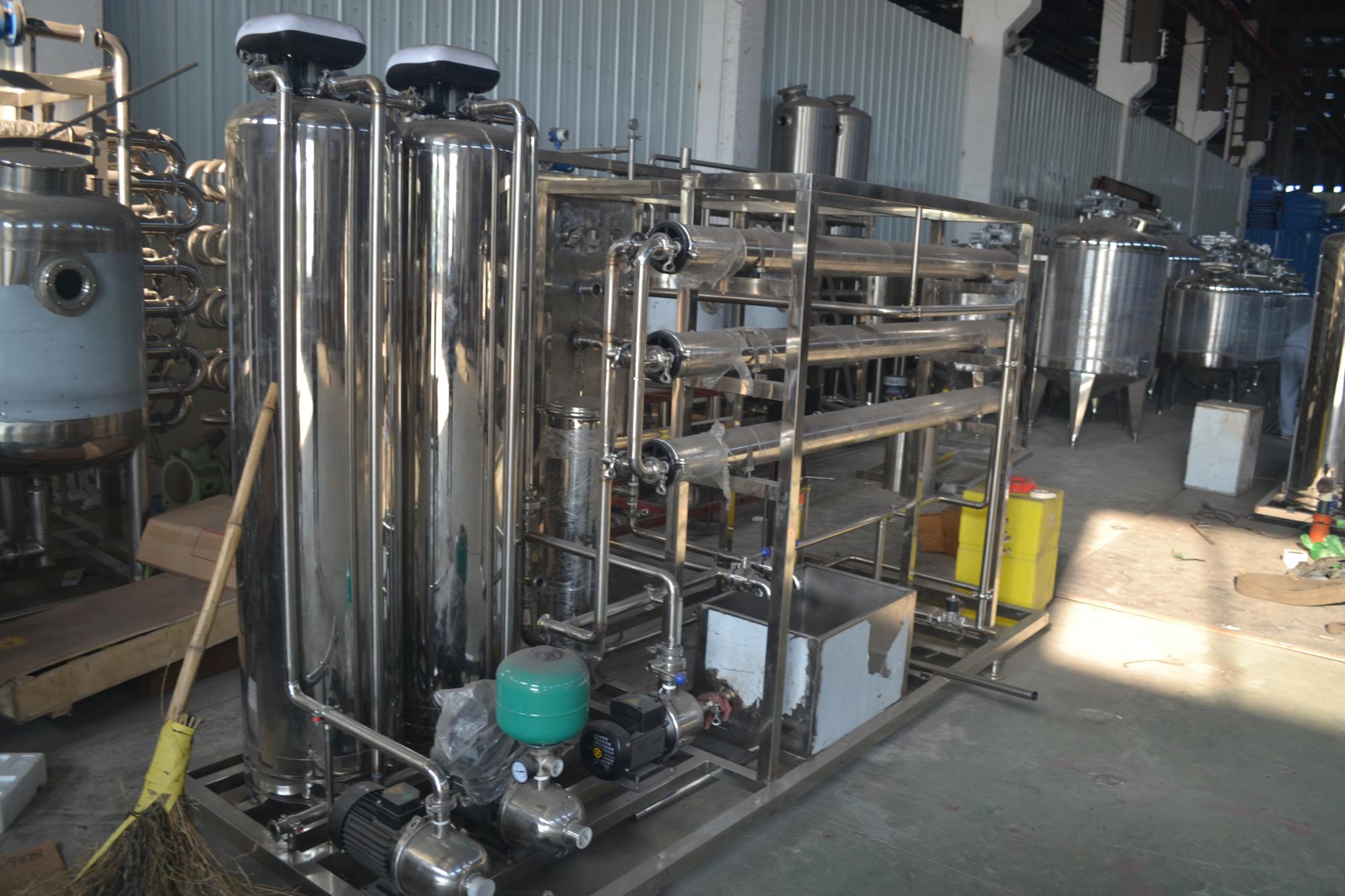 Large Scale RO Water Treatment System 5000-50000L/H Ultra Pure Water 10ton Reverse Osmosis Water Treatment System
