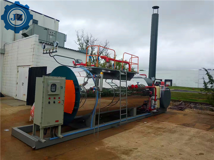 1.5ton/H 1500kg 100hp Horizontal Gas Oil Fired Steam Boiler For Printing And Dyeing