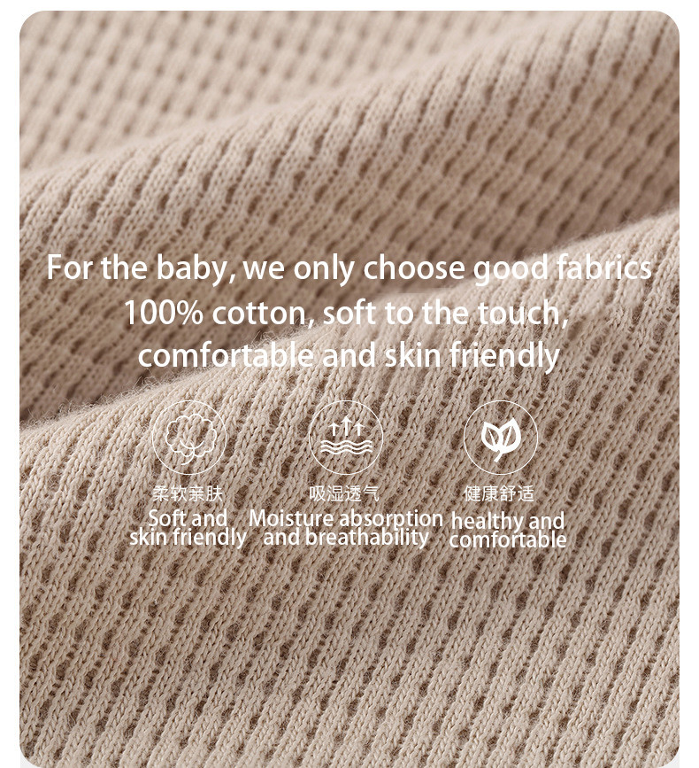 Autumn long sleeves newborn children's clothing sleepwear two pieces 4 colors optional kids baby clothes sets