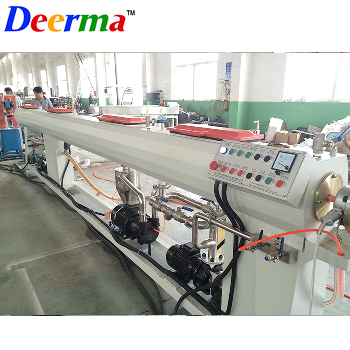 80kw / 60kw Power Plastic / Pvc Pipe Production Line Machines for Customer Requirements 26m*2m*2m
