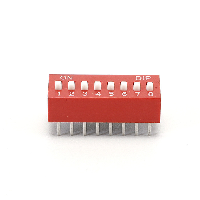 24VDC 8 Position Slide Type DIP Switch ,25mA