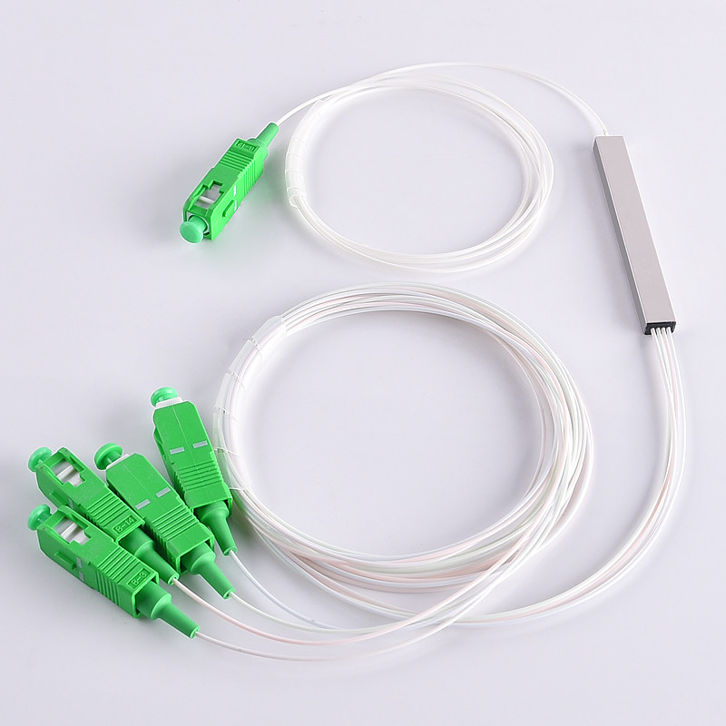 20/80 50/50 5/95 1X2 0.9MM FBT Fiber Optic Splitter
