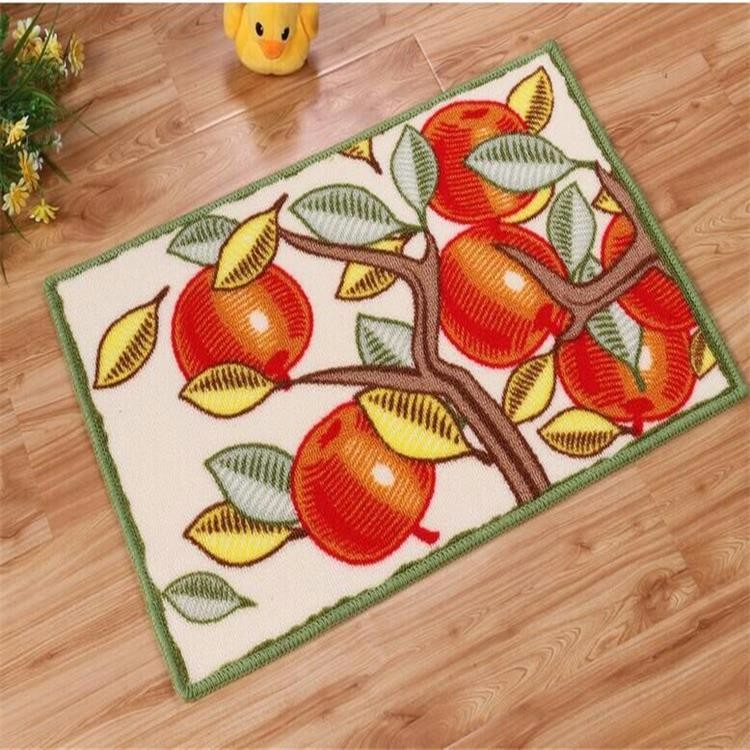 Cute anti slip printed nylon cartoon home mat
