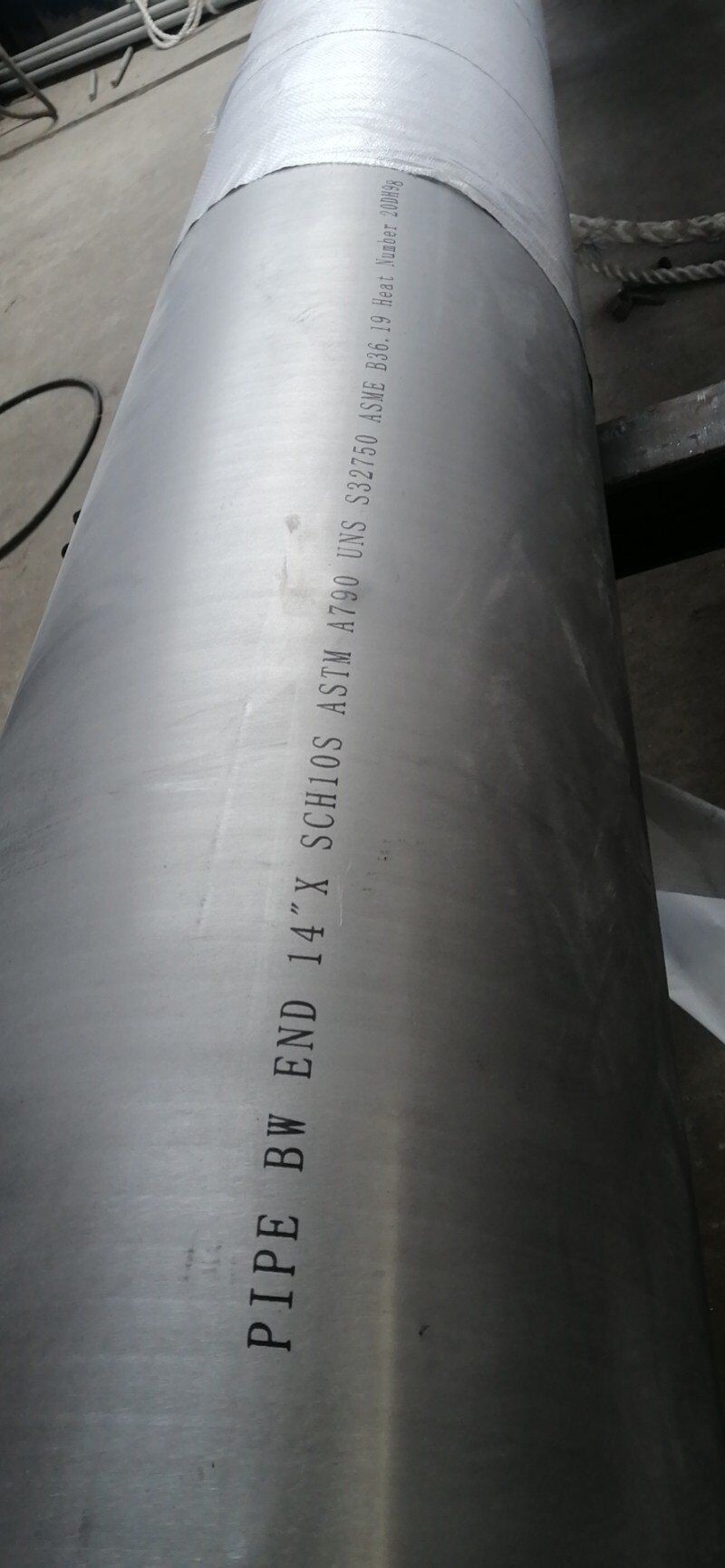 30 inch round steel pipe SCH10S A790 UNS S32750 hebei Super Duplex Stainless Steel