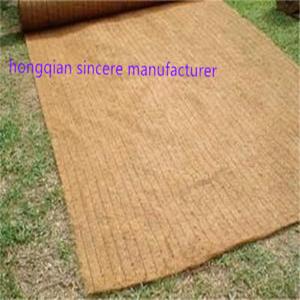 Buy cheap 2.5*40m erosion control blanket coir Geotextile erosion control mats factory sales price product
