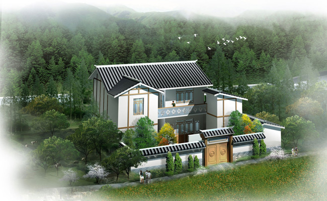 Eco Friendly Prefab Light Steel Villa Modern