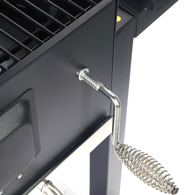 High Temp Steel Korean Cooking Grid Charcoal Coal Bbq Smoker for Outdoor Smoke Stove