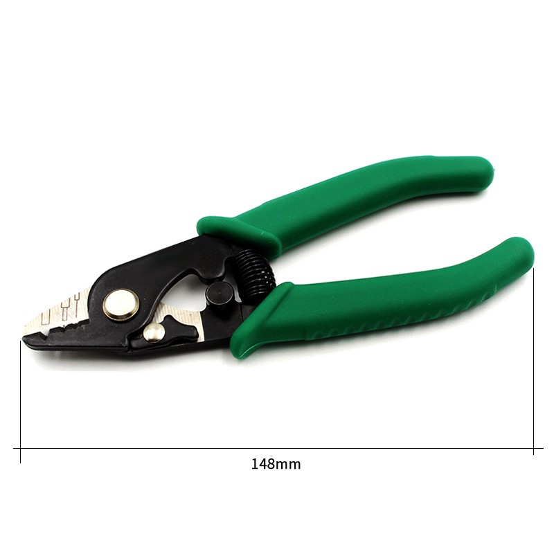 Kico 326 Three Holes Fiber Optic Stripping Tool Buffer Coating For Telecom