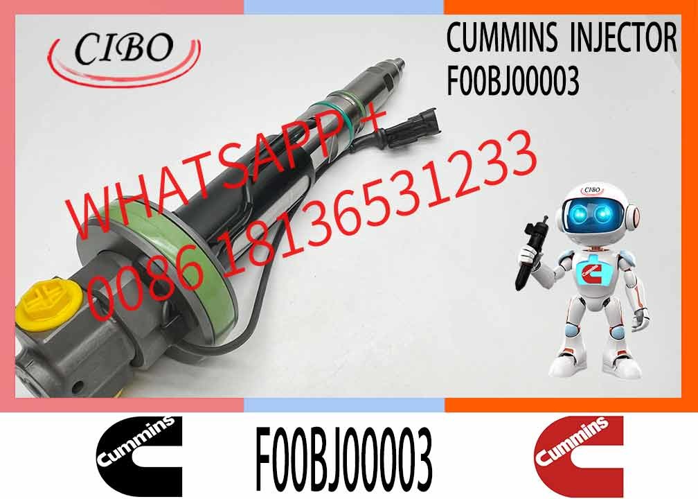 Engineering Machinery QSK19 Truck Engine System Accessories F00BJ00003 Diesel Fuel Injector