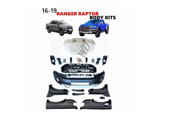 Ford Ranger T6 Upgrade Bumper Body Kits For Ford Ranger Raptor 2018 2019