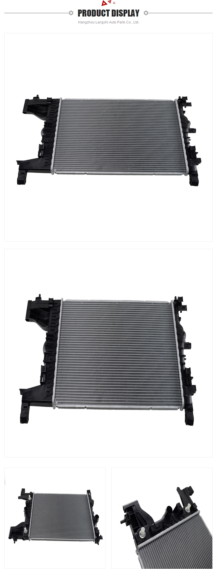 Engine 1.8 Auto Parts Aluminum Radiator for Chevrolet Cruze 1.8/1.6 Buick Excelle 13427808