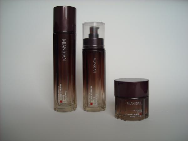 OEM 120ML 35ML 50G 30G Appliqué Empty Cosmetic Glass Bottles for Lotion Eye