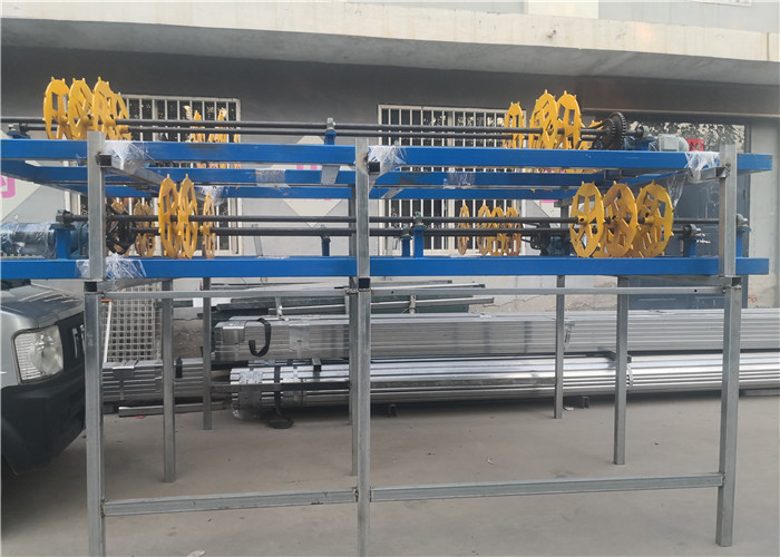 Diamand 8.5kw 1.8mm Chain Link Fence Making Machine